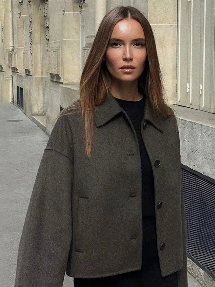 Mara - Stylish Wool Coat