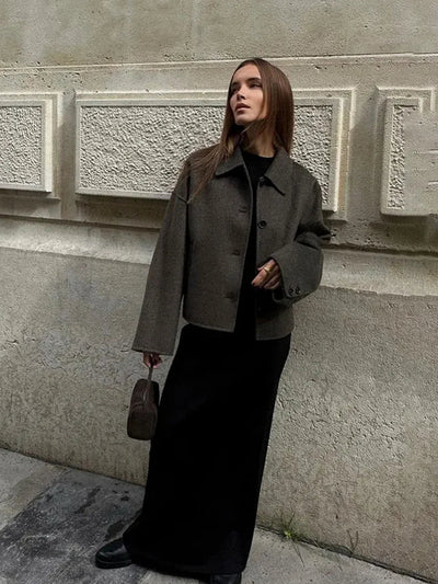 Mara - Stylish Wool Coat
