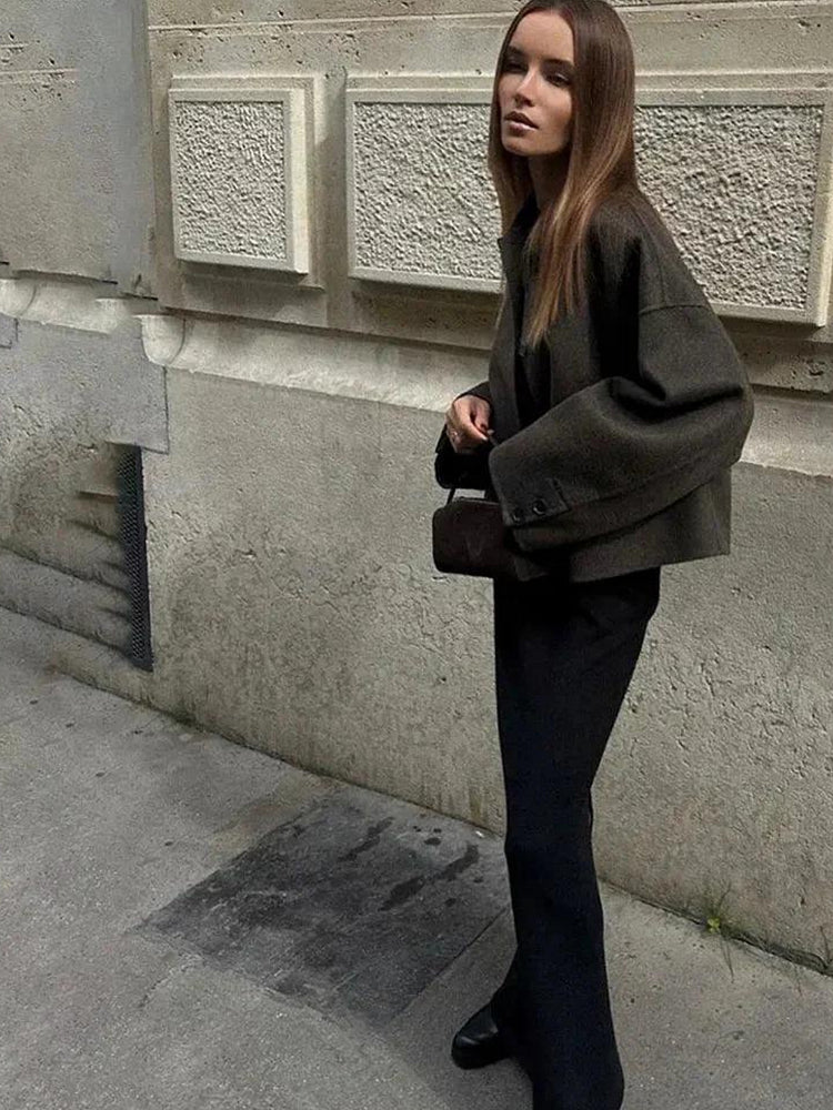Mara - Stylish Wool Coat
