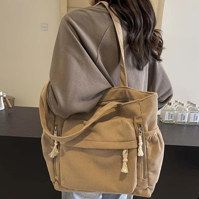 Olivia - Riffled Shoulder Bag