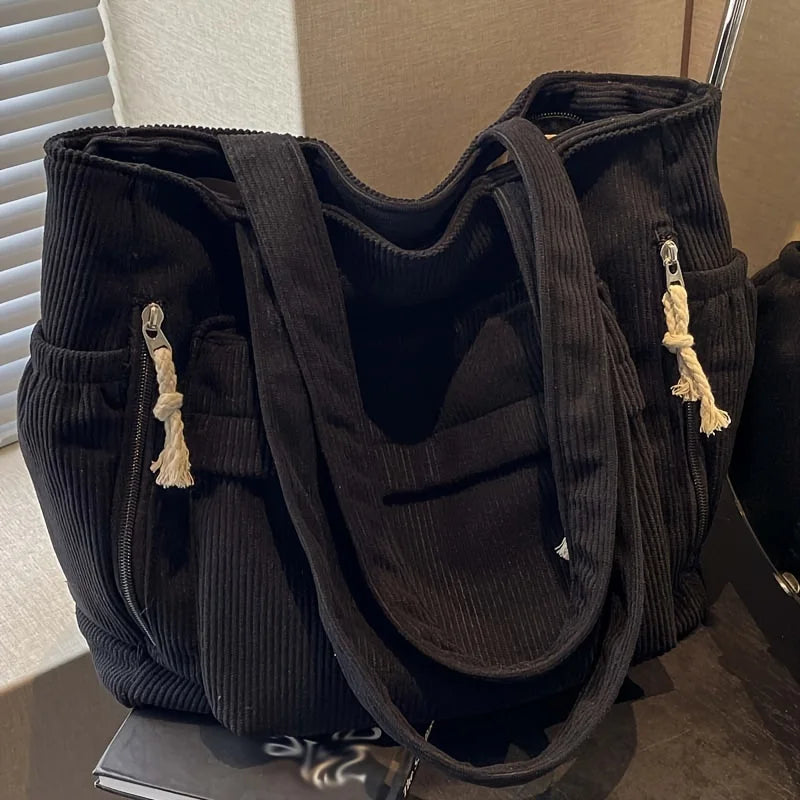 Olivia - Riffled Shoulder Bag